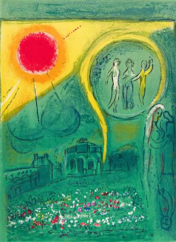 MARC CHAGALL Derrière le Miroir.